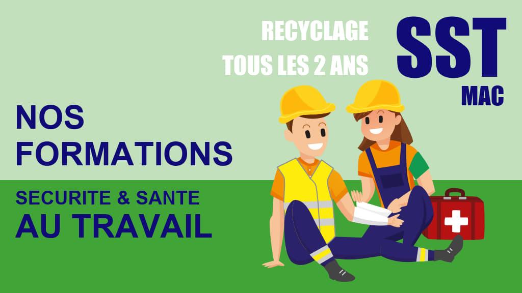 Maintien et actualisation des compétences du SST (MAC SST) en INTER Entreprises